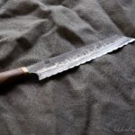 Hand forged, Steel, Bread Knife, blade