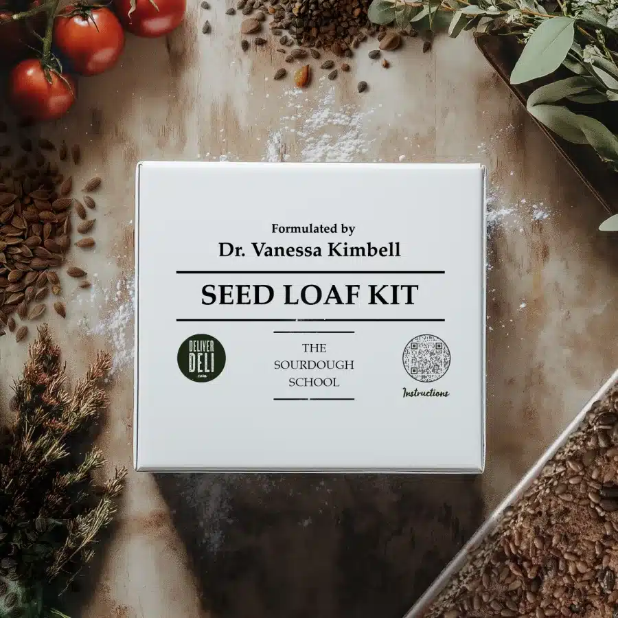 Seeded loaf kit from Vanessa Kimbell (The Sourdough School)